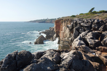The coast of Atlantic ocean