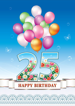 Happy birthday 25 years
