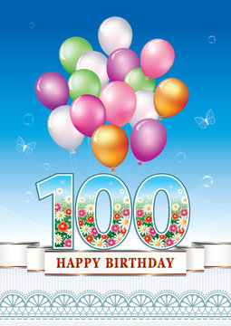 Happy birthday 100 years