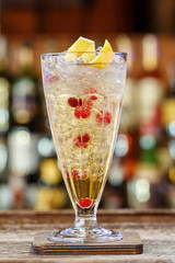 Children's cocktail in a cafe