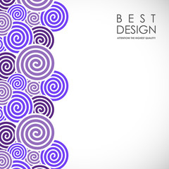 Spiral abstract background
