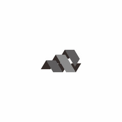 M Abstract Logo
