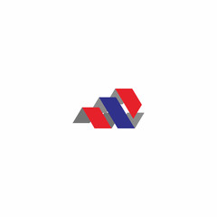 M Abstract Logo