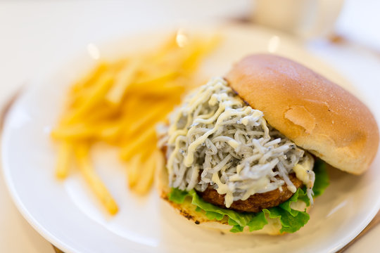Fish burger
