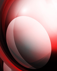 Shiny wave, glass futuristic hi-tech design. Vector abstract background