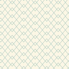 Fototapeta premium Seamless thin line intersection pattern.