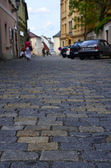 The cobbled streets of the Czech provinces