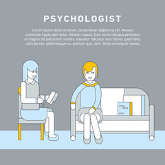 Vector flat concept design