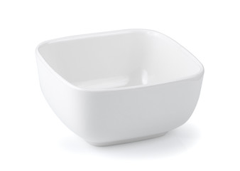 white bowl isolated on white background