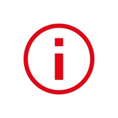 Info icon stock vector illustration