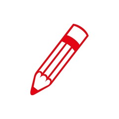 pencil icon stock vector illustration
