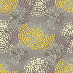 Pattern of dots. Vector seamless background. 
