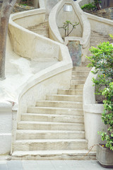 Camondo Stairs in Galata District in Istanul, Turkey.