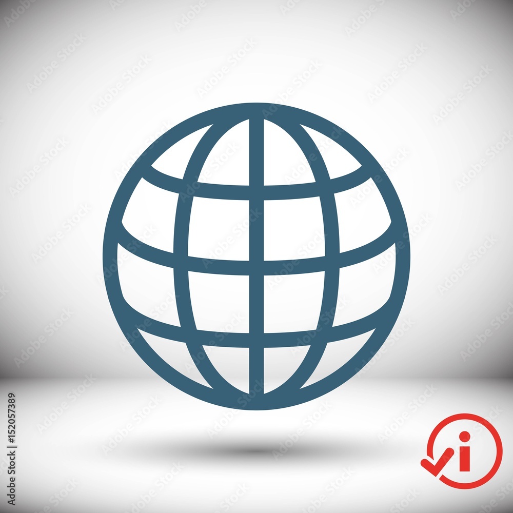 Canvas Prints web icon stock vector illustration flat design
