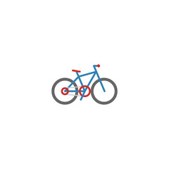 Fototapeta na wymiar Flat Bike Element. Vector Illustration Of Flat Bicycle Isolated On Clean Background. Can Be Used As Bike, Bicycle And Cycle Symbols.