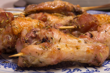 Oregano Chicken Chef Kastiel, chicken grilled chicken skewers.