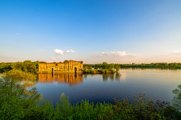 Obraz na płótnie Canvas Granary of stronghold Modlin (Poland)