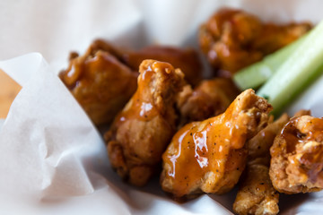 deep fried chicken drumstick