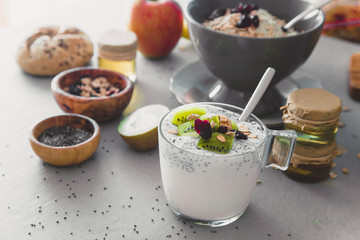 Healthy breakfast variety