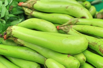 Eggplant at the market