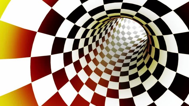 Aspiration. Infinity. Chess tunnel. The space and time. Cyclical 3d animation. Available in high-resolution and several sizes to fit the needs of your project. Seamless Looping