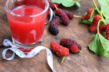 Mulberry fruit and juice