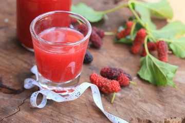 Mulberry fruit and juice