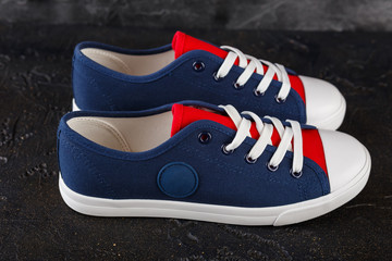 Pair of new sneakers