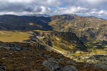 Amazing Landscape from Malyovitsa peak, Rila Mountain, Bulgaria