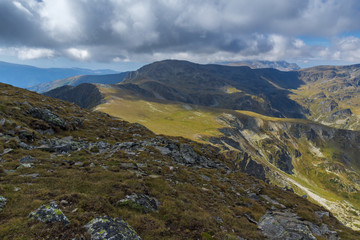 Amazing Landscape from Malyovitsa peak, Rila Mountain, Bulgaria