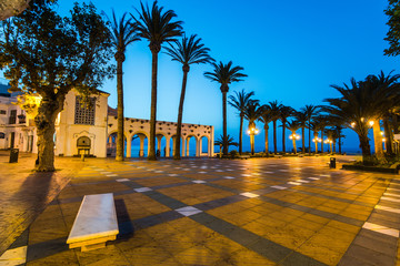 Balcon de Europa viewpoint in Nerja, Malaga,Spain © marcin jucha