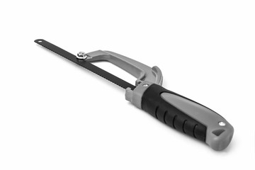 Hand saw isolated on white