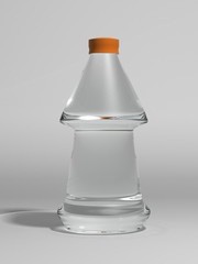 glass bottle