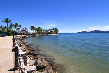 Seaside walkway esplanade