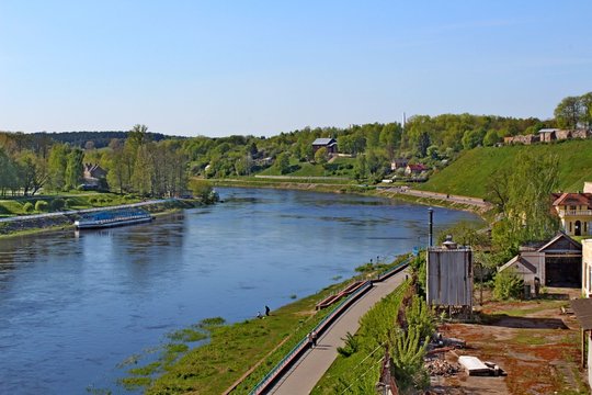 Belarus, Grodno, Neman River.