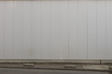 Street, Banner - Sign, Lighting Equipment, Billboard, Advertisement,Large blank billboard on a street wall,  banners with room to add your own text