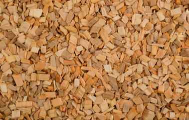 Wooden chips as background