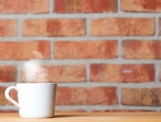 cup of hot coffee