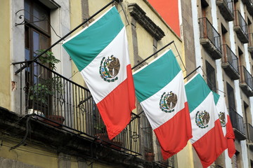 Flagi Meksyku - obrazy, fototapety, plakaty
