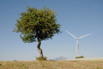 PALE EOLICHE,campania,sud italia.