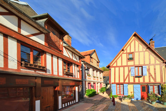 La bouille, Village de Seine maritime, Normandie