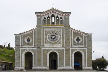 Fototapeta na wymiar Basilica di Santa Margherita in Cortona, Italy