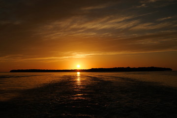 Amazing sunset in Florida