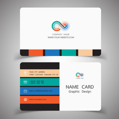 business card design set.Vector illustrations.