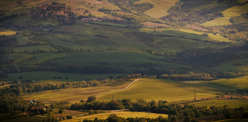 Naklejka premium Tuscan landscape