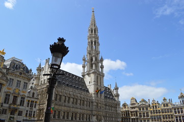 Fototapeta na wymiar Gran Place in Brussels