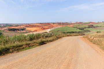 Industrial Construction Landscape