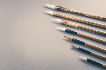 Fototapeta premium Chinese calligraphy brush for traditional writing