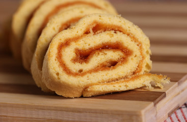 Sponge cake roll