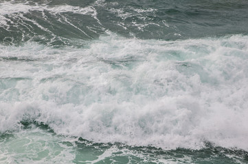Fototapeta na wymiar Wave, sea foam